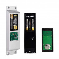 Kit de contrôle d'accès sans fil WS2-HF3-EM RF433 avec batterie intégrée RFID biométrique avec serrure a piston et exit bouton