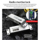 Kit de contrôle d'accès sans fil WS2-HF3-EM RF433 avec batterie intégrée RFID biométrique avec serrure a piston et exit bouton