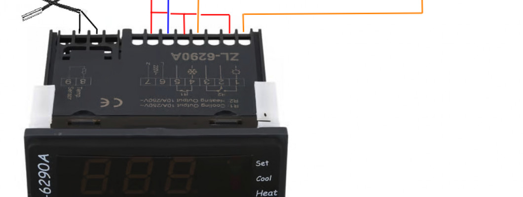 méthode de réglage de régulateur de température ZL-6290A