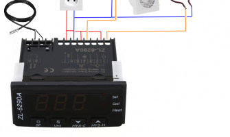 ZL-6290A temperature controller setting method