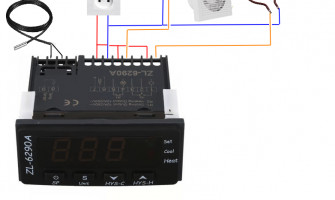 ZL-6290A temperature controller setting method