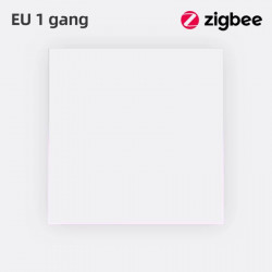 Interrupteur intélligent avec eclairage ambiant Zigbee avatto ZTS60-W1 voie compatible tuya et alexa 