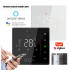 Thermostat intelligent Zigbee pour chaudière – sortie filaire avec contact sec – Noir – BHT-006GCZB