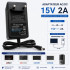 Adaptateur secteur VAUXTEK 15V 2A – Alimentation pour visiophone