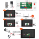 Kit Visiophone 4 Boutons Pour 4 étages avec 4 Écrans 7" AHD-Tuya 
