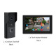 Tuya Video Doorbell with 7" Smart Monitor and Door Access Control with NVR Option KW06-AHD7-2C Black Tuya Video Doorbell with 7" Smart Monitor and Door Access Control with NVR Option KW06-AHD7-2C Black