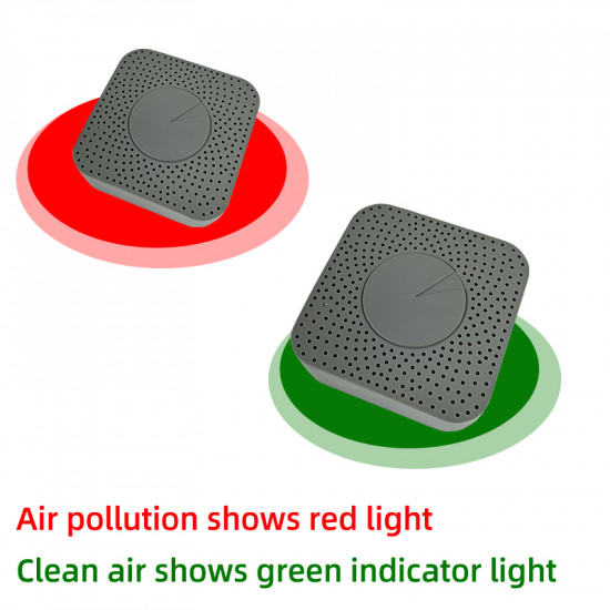 Boîte de détecteur d'air intélligent , 5 en 1, formaldéhyde, COV, CO2, température, humidité Tuya Zigbee 