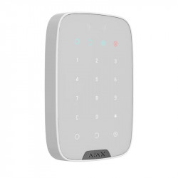 Clavier de sécurité Blanc sans fil pour armement et désarmement du système de sécurité Ajax  Aj-Keypad-Plus Clavier de sécurité Blanc sans fil pour armement et désarmement du système de sécurité Ajax  Aj-Keypad-Plus