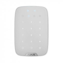 Clavier de sécurité Blanc sans fil pour armement et désarmement du système de sécurité Ajax  Aj-Keypad-Plus Clavier de sécurité Blanc sans fil pour armement et désarmement du système de sécurité Ajax  Aj-Keypad-Plus