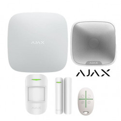 Ajax wireless intruder alarm kit with outdoor siren 