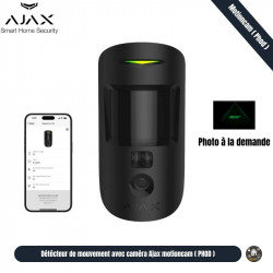 Détecteur de mouvement sans fil qui prend des photos par alarme et sur demande Ajax Motioncam (PhOD) Détecteur de mouvement sans fil qui prend des photos par alarme et sur demande Ajax Motioncam (PhOD)