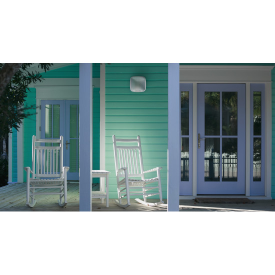 White outdoor siren with LED for AJAX StreetSiren alarm White outdoor siren with LED for AJAX StreetSiren alarm