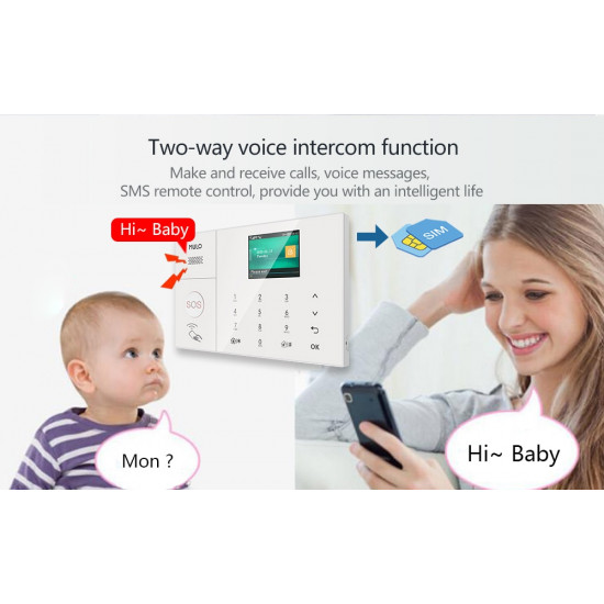 Kit Système d'alarme de sécurité domestique wifi GSM 4G Application tuya compatible Alexa et googleHome Avec sirène éxtérieure Kit Système d'alarme de sécurité domestique wifi GSM 4G Application tuya compatible Alexa et googleHome Avec sirène éxtérieure
