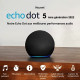 Amazon Alexa Echo Dot 5 Voice Assistant with horloge 