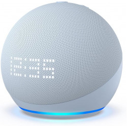 Assistant vocal Amazon Alexa Echo Dot 5 ( année 2022 ) avec horloge Bleu Gris Assistant vocal Amazon Alexa Echo Dot 5 ( année 2022 ) avec horloge Bleu Gris