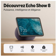 Assistant vocal AMAZON Echo Show 8 ( 4ème génération ) graphite