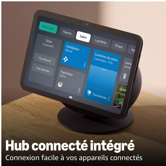 Assistant vocal AMAZON Echo Show 8 ( 4ème génération ) graphite