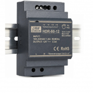 Alimentation à découpage sur Rail Din 12V 5A  alimentation 60W  MIEG WINL HDR 60-12