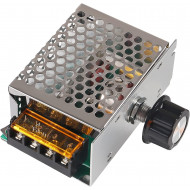 Régulateur de tension dimmer vitesse du moteur SCR AC 220V 4000W  Régulateur de tension dimmer vitesse du moteur SCR AC 220V 4000W