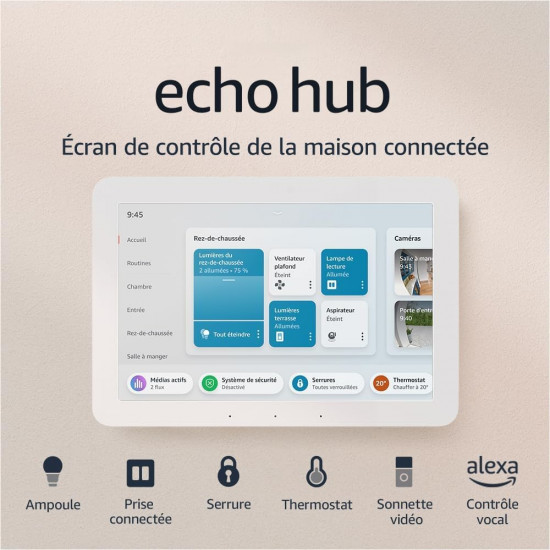 Amazon Alexa Echo Hub 8 (New Generation) 8" Smart Home Control Screen Amazon Alexa Echo Hub 8 (New Generation) 8" Smart Home Control Screen