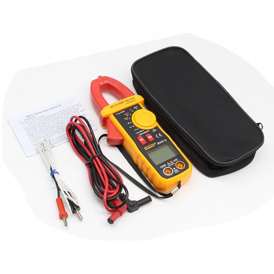 Ammeter ACV/DCV ACA Auto Range Measurement of large capacitance NCV Digital clamp meter BM819 Ammeter ACV/DCV ACA Auto Range Measurement of large capacitance NCV Digital clamp meter BM819