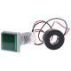 Square LED Digital Dual Display Voltmeter & Ammeter Voltage Gauge Current Meter AC 60-500V 0-100A D18 Square LED Digital Dual Display Voltmeter & Ammeter Voltage Gauge Current Meter AC 60-500V 0-100A D18