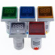 Square LED Digital Dual Display Voltmeter & Ammeter Voltage Gauge Current Meter AC 60-500V 0-100A D18 Square LED Digital Dual Display Voltmeter & Ammeter Voltage Gauge Current Meter AC 60-500V 0-100A D18
