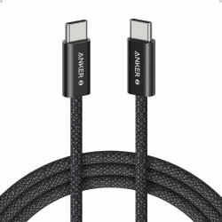 Câble ANKER Zolo USB-C vers USB-C 240W – 1,5 m – Tressé Noir