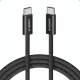 Câble ANKER Zolo USB-C vers USB-C 240W – 1,5 m – Tressé Noir