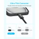 Câble ANKER Zolo USB-C vers USB-C 240W – 1,5 m – Tressé Blanc