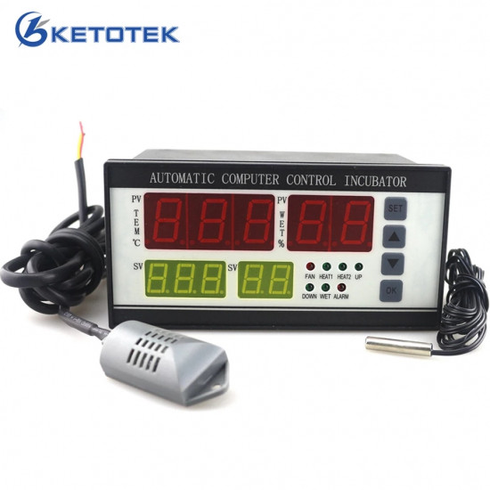 Thermostat Egg automatic Incubator Controller Hygrostat KETOTEK XM18 Thermostat Egg automatic Incubator Controller Hygrostat KETOTEK XM18