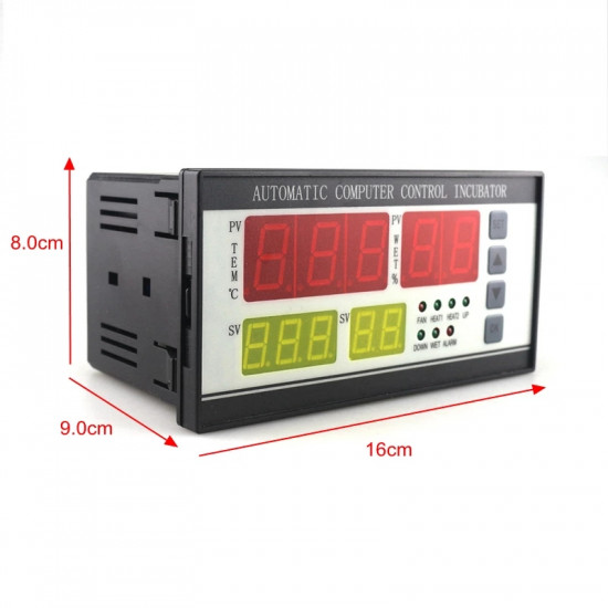 Thermostat oeuf incubateur contrôleur Hygrostat Ketotek XM18 entièrement automatique micro-ordinateur contrôle température humidité capteur