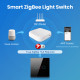 ZIGBEE SMART LIGHT SWITCH WITHOUT NEUTRAL 3-WAY BLACK TUYA ZIGBEE SMART LIGHT SWITCH WITHOUT NEUTRAL 3-WAY BLACK TUYA