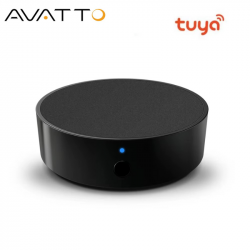 Télécommande universelle AVATTO S16-Pro WIFI IR-RF Tuya avec capteur température et humidité