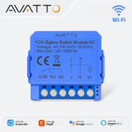 Module récepteur wifi a contact sec DC 7-32V/ AC 110-240V avatto tuya WSM16-DC-1