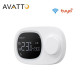 Thermostat d'ambience intelligent WiFi Tuya pour chaudière à gaz, mode chauffage et refroidissement AVATTO-WT598
