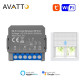 Commutateur de rideau intelligent WIFI+RF pour moteur de volet roulant électrique Tuya AVATTO CSM16-RF