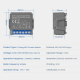 WIFI+RF Smart Curtain Switch for Electric Roller Shutter Motor Tuya with Remote Control AVATTO CSM16-RF-1 WIFI+RF Smart Curtain Switch for Electric Roller Shutter Motor Tuya with Remote Control AVATTO CSM16-RF-1
