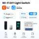 Mini switch 3 voies WIFI Avec neutre tuya  AVATTO WSM16-3GANG