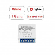 Mini switch 1 voie zigbee avec neutre tuya  AVATTO ZWSM16-W1