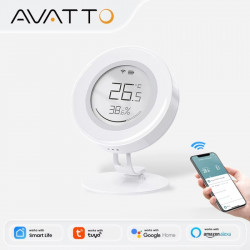 capteur de température et d'humidité écran e-ink AVATTO ZWHS16