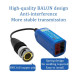 Balun vidéo BNC 5MP passif pour CCTV, transcepteurs coaxiaux à paire torsadée HD camera AHD/CVI/TVI