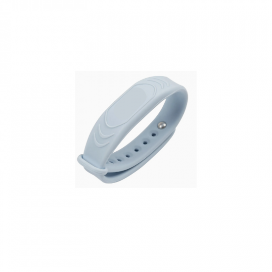 Bracelet Bleu-gris réglable en silicone étanche RFID 125KHZ ID Bracelet Bleu-gris réglable en silicone étanche RFID 125KHZ ID
