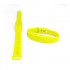 Bracelet jaune-claire réglable en silicone étanche RFID 125KHZ ID 