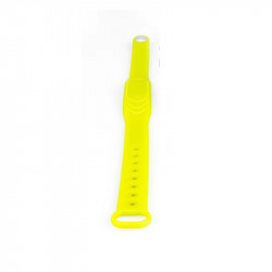Bracelet jaune-claire réglable en silicone étanche RFID 125KHZ ID  Bracelet jaune-claire réglable en silicone étanche RFID 125KHZ ID