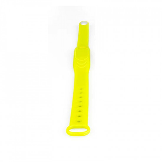 Bracelet jaune-claire réglable en silicone étanche RFID 125KHZ ID 