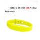 Bracelet jaune-claire réglable en silicone étanche RFID 125KHZ ID 