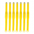 Bracelet jaune-foncé réglable en silicone étanche RFID 125KHZ ID 