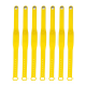 Bracelet jaune-foncé réglable en silicone étanche RFID 125KHZ ID Bracelet jaune-foncé réglable en silicone étanche RFID 125KHZ ID