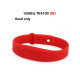 Bracelet Rouge réglable en silicone étanche RFID 125KHZ ID 